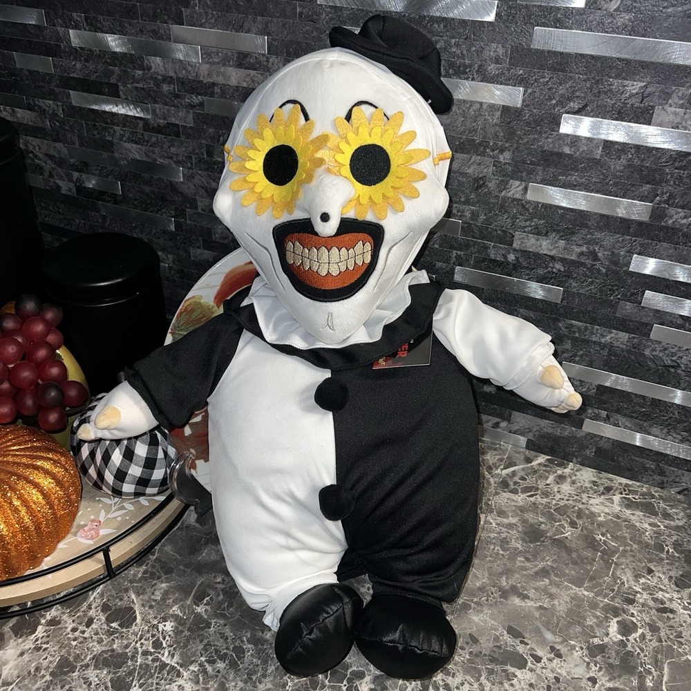 SOLD OUT Terrifier Art The Clown Plush 21" Backpack Spirit Halloween Excl. NEW